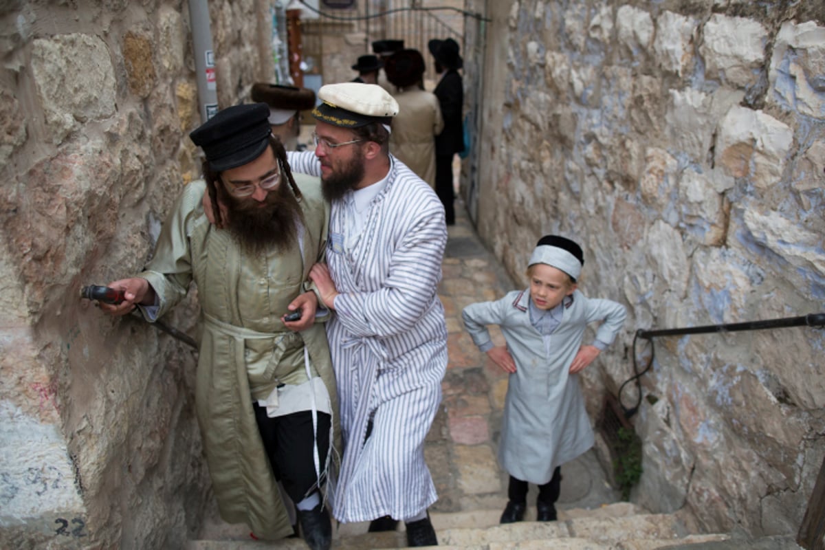 גלריה: שיכורים ברחובות ירושלים