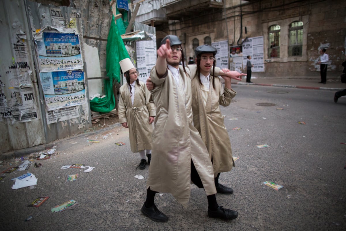 גלריה: שיכורים ברחובות ירושלים