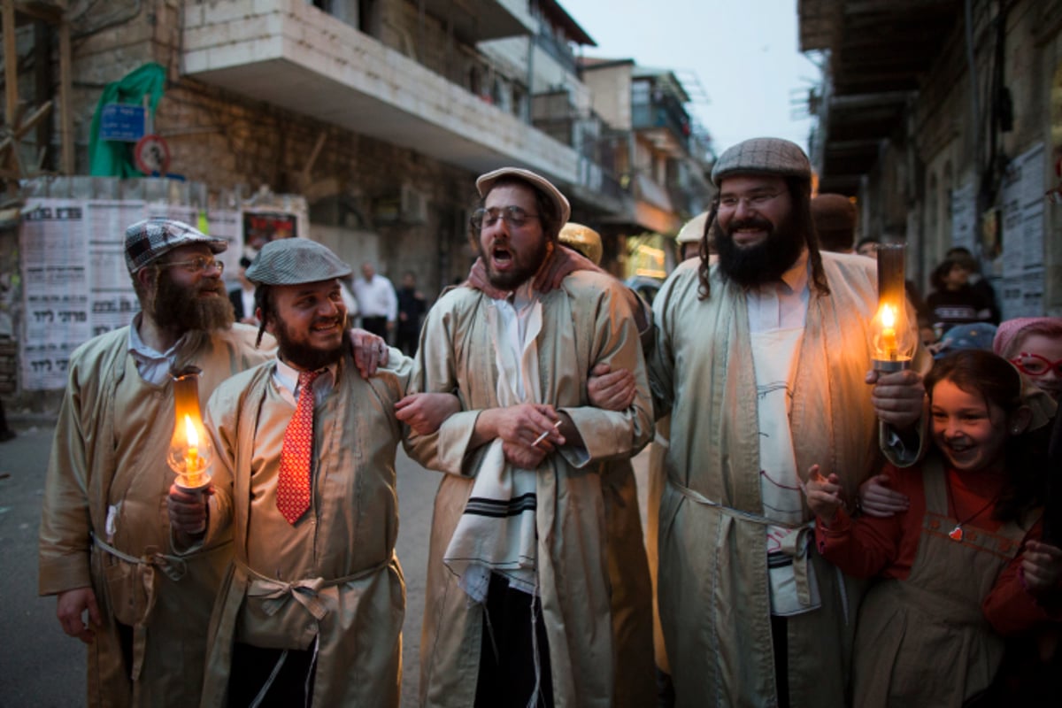 גלריה: שיכורים ברחובות ירושלים