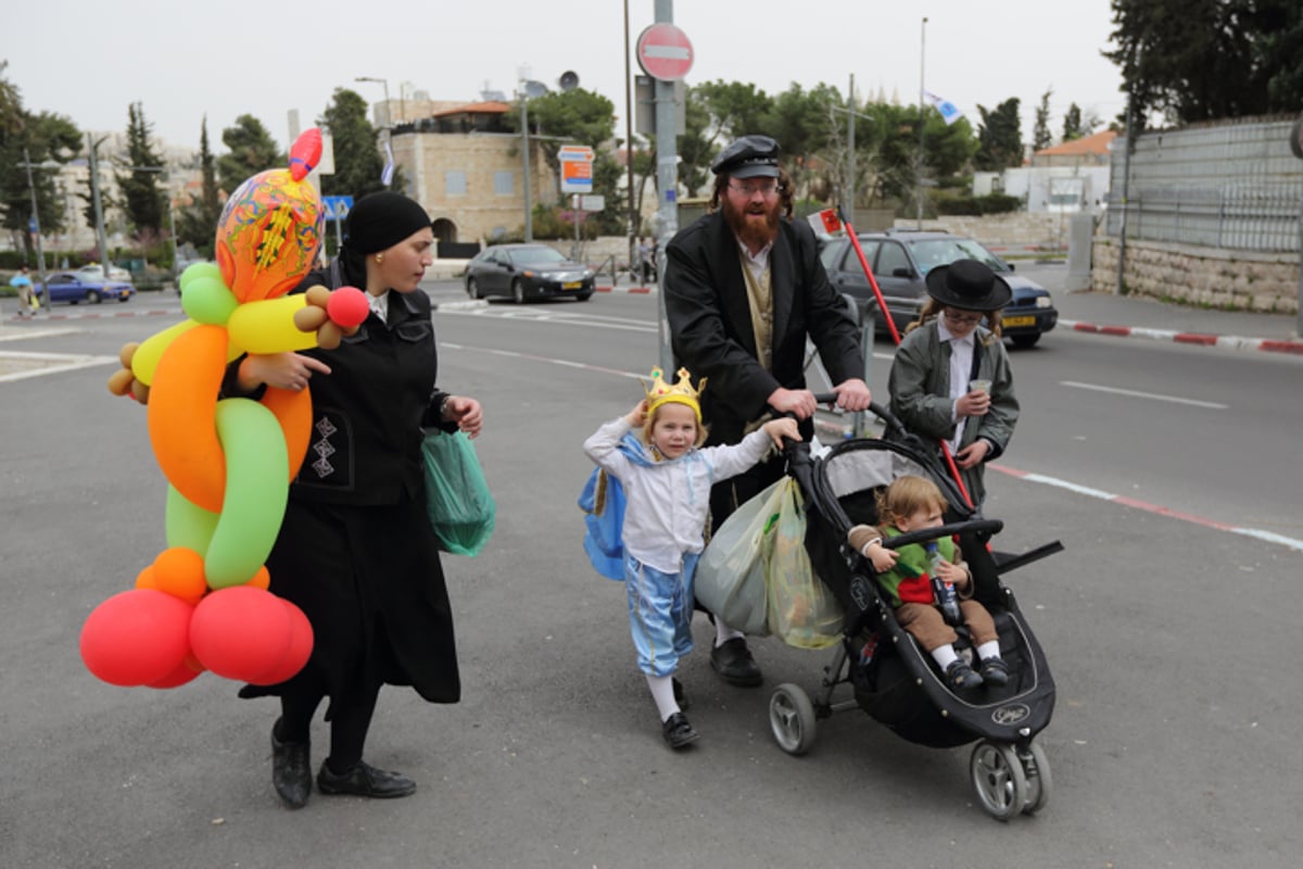 גלריה: שיכורים ברחובות ירושלים