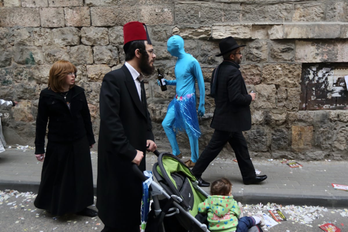 גלריה: שיכורים ברחובות ירושלים