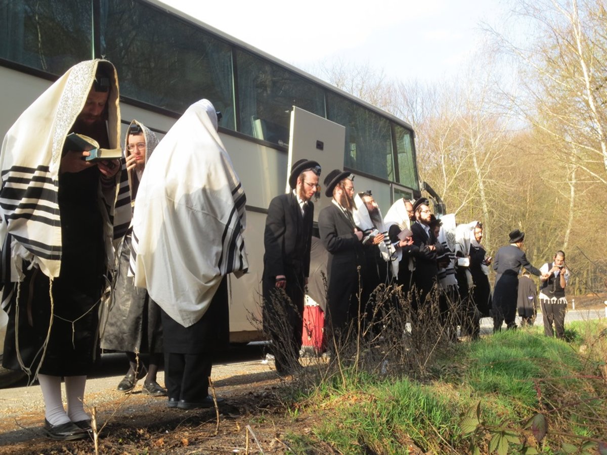 האדמו"ר מנדבורנה במסע לקברי אבות החסידות באירופה • תיעוד מקיף