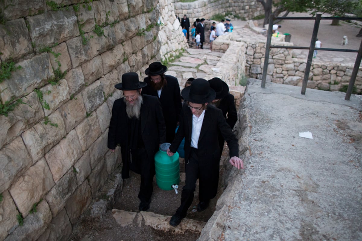 תמונות: אלו ששואבים ואלו שטובלים