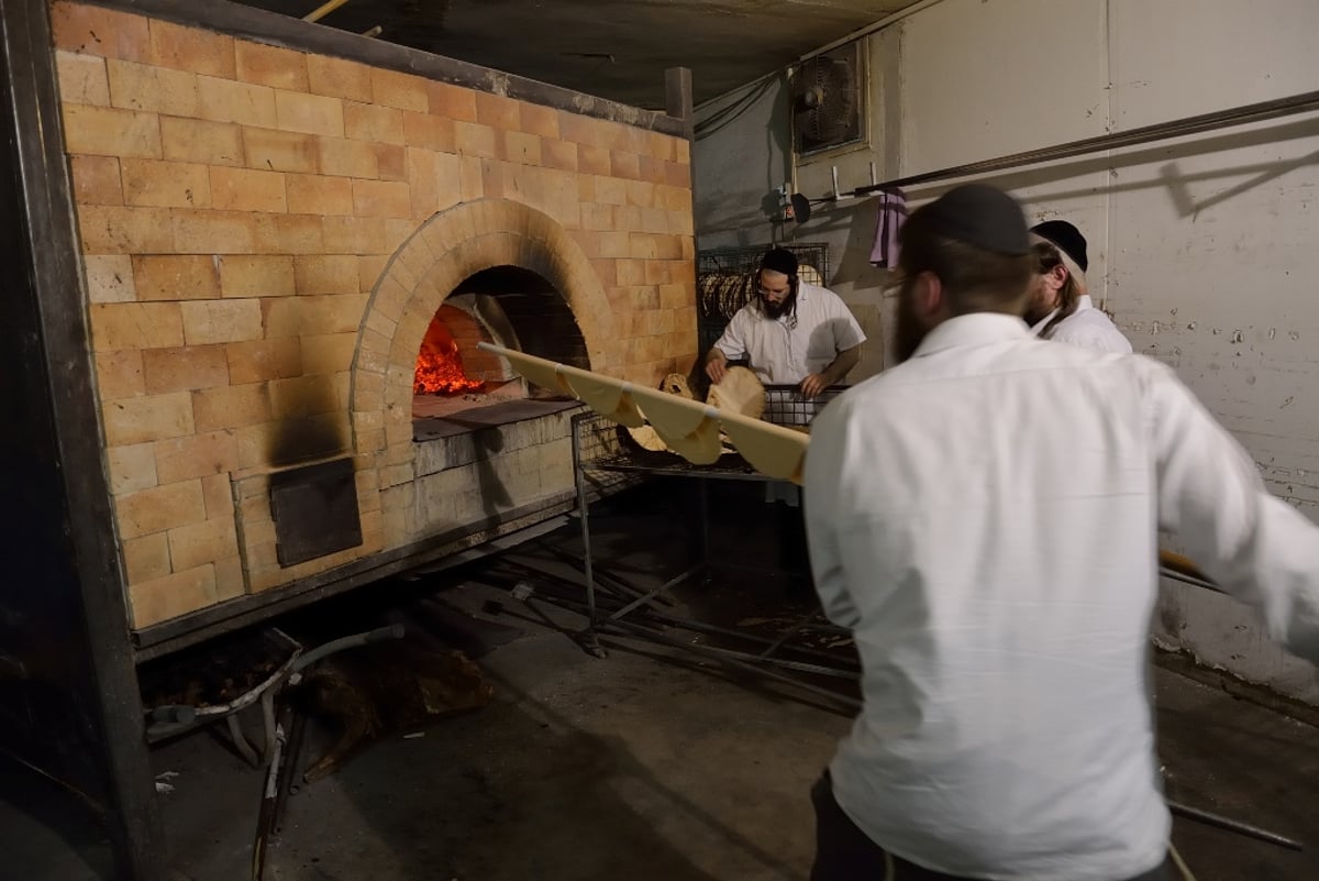 גלריה: אפיית מצות מצווה בקוזניץ