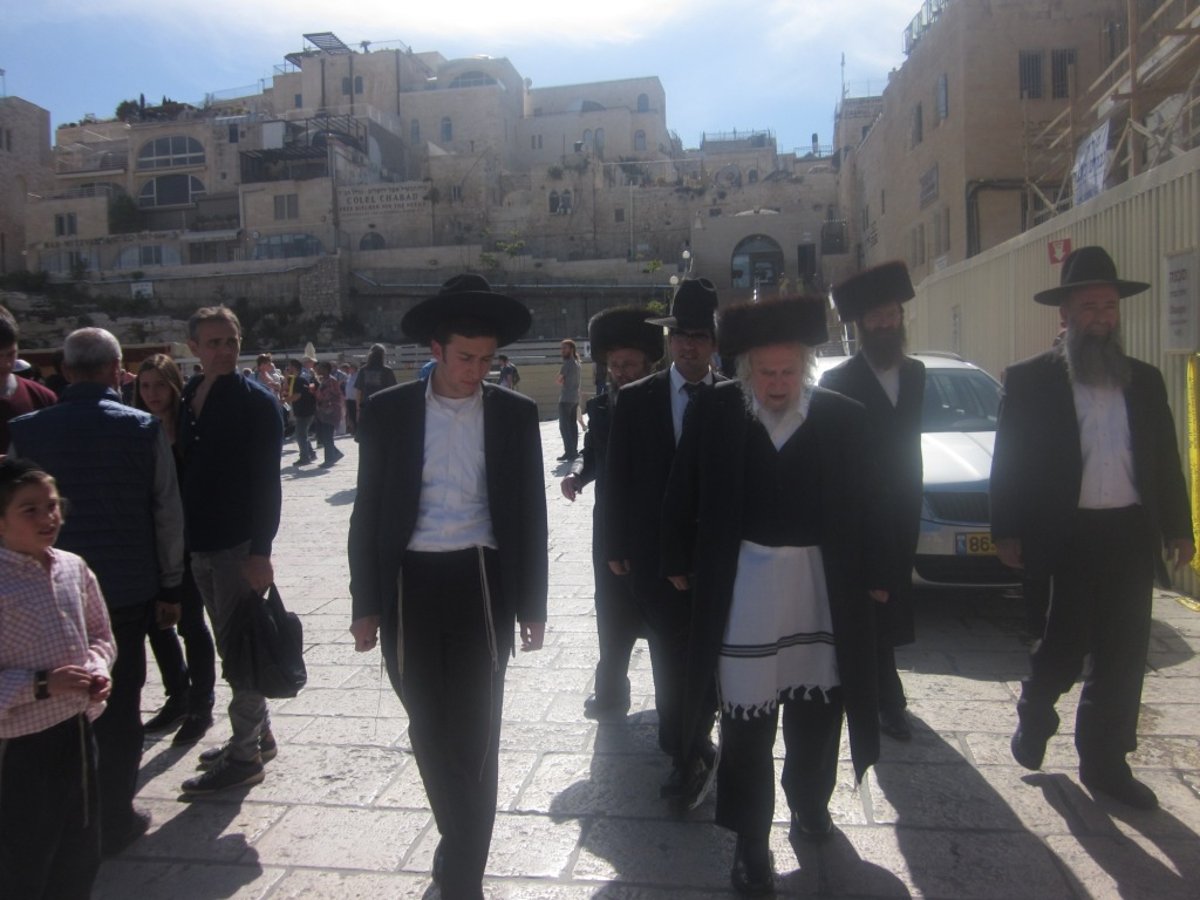 תיעוד: פסח אצל הגאון רבי שמואל אוירבך