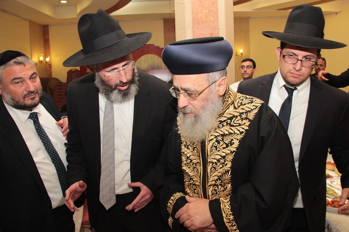 אריה דרעי חגג ברית לנכד, אלי ישי נעדר • תמונות