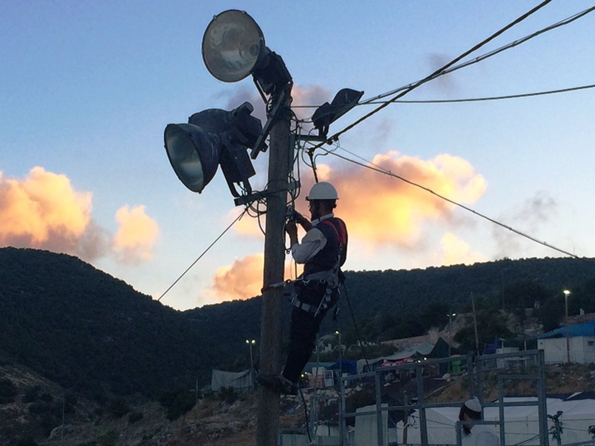 גלריה: הישוב מירון נערך לקראת ל"ג בעומר