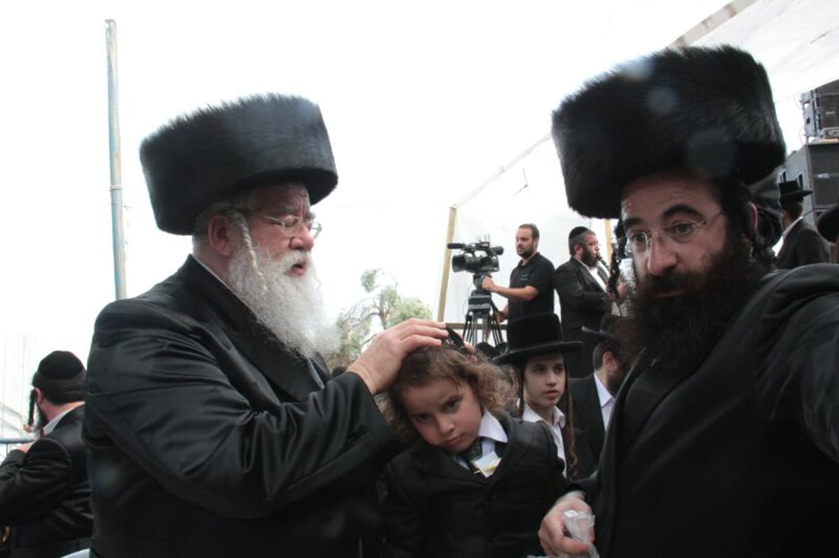 צפו בגלריה: ראש ישיבת "המתמידים" בחגיגות ל"ג בעומר