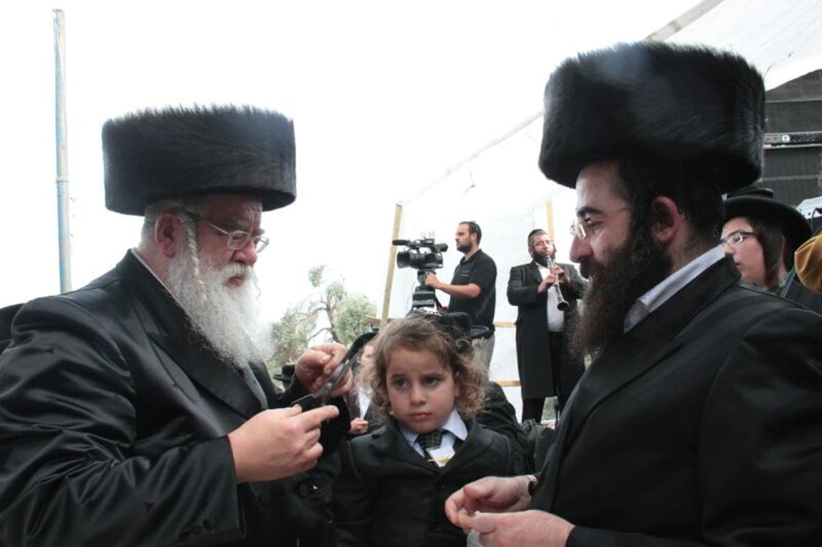 צפו בגלריה: ראש ישיבת "המתמידים" בחגיגות ל"ג בעומר