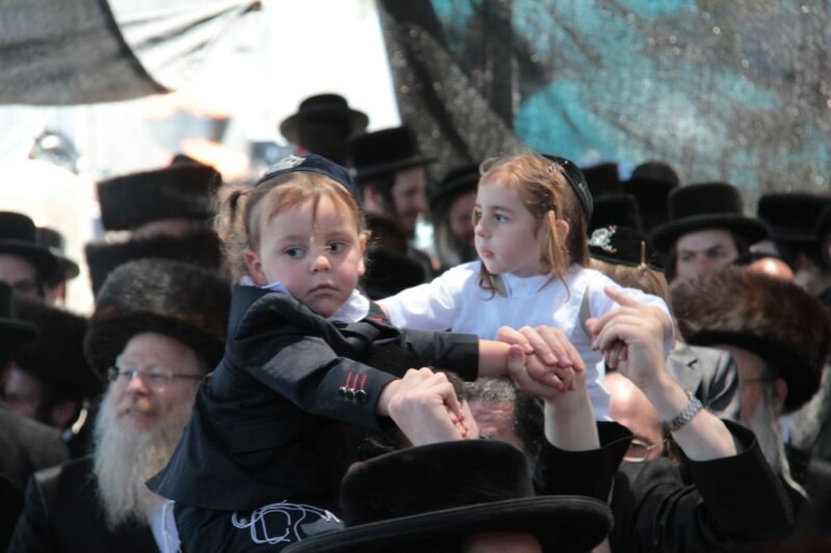 מרגש: ילדי החלאקה בציון הרשב"י במירון