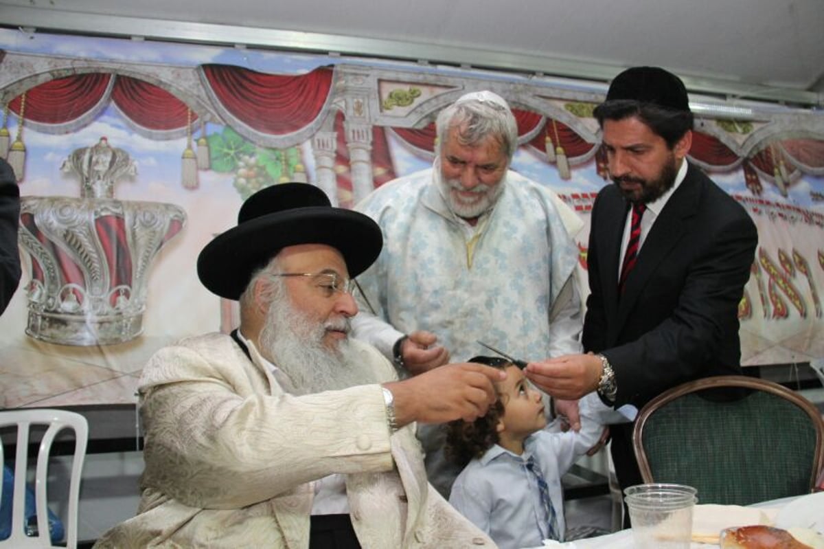 צפו: המאהל של הרב בניהו שמואלי בהר מירון