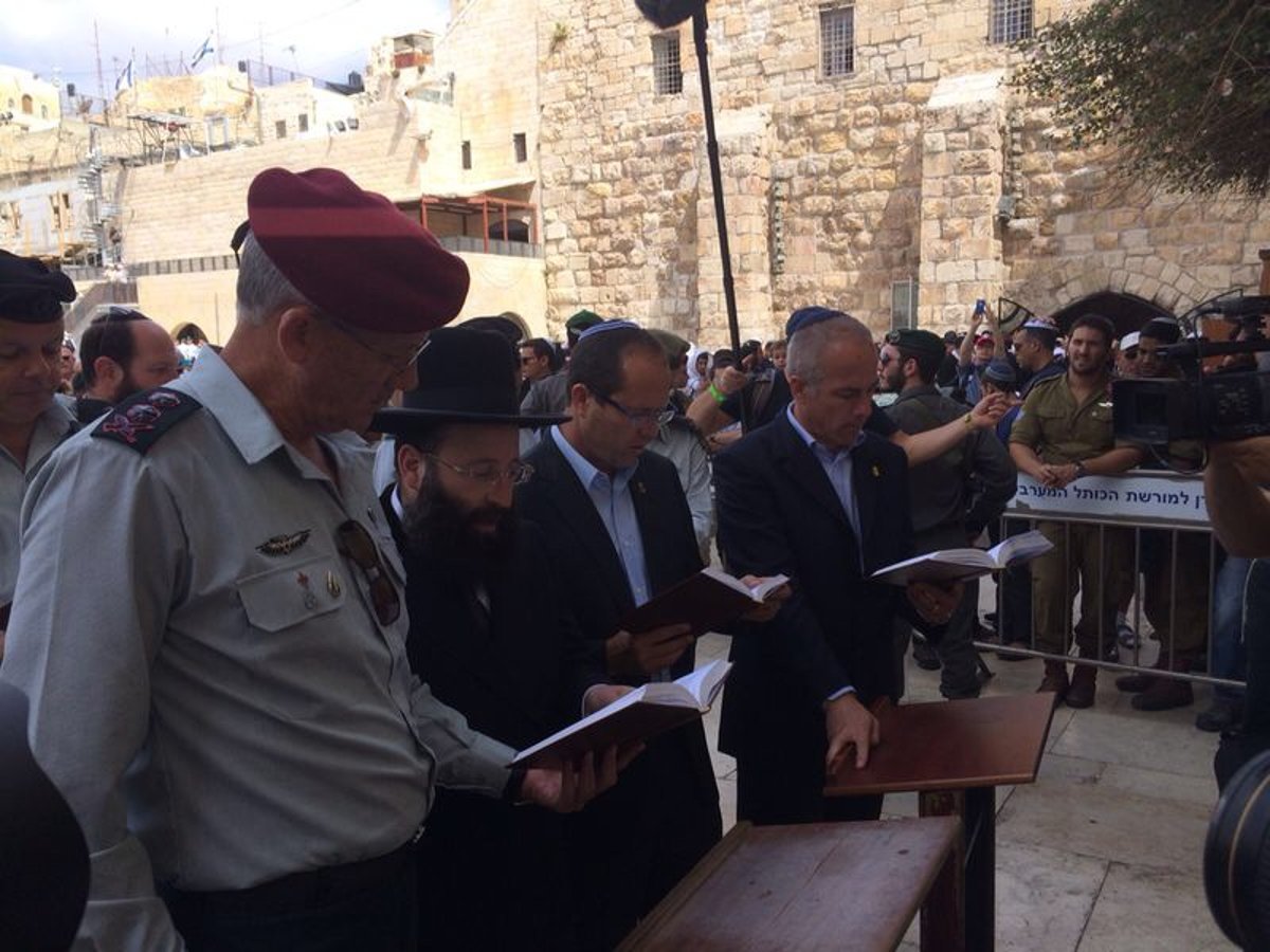 פורום המטכ"ל התכנס לדיון בכותל המערבי