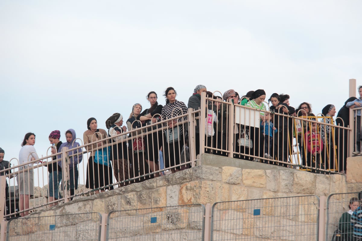 אלפים חגגו בהילולת שמואל הנביא • גלריה