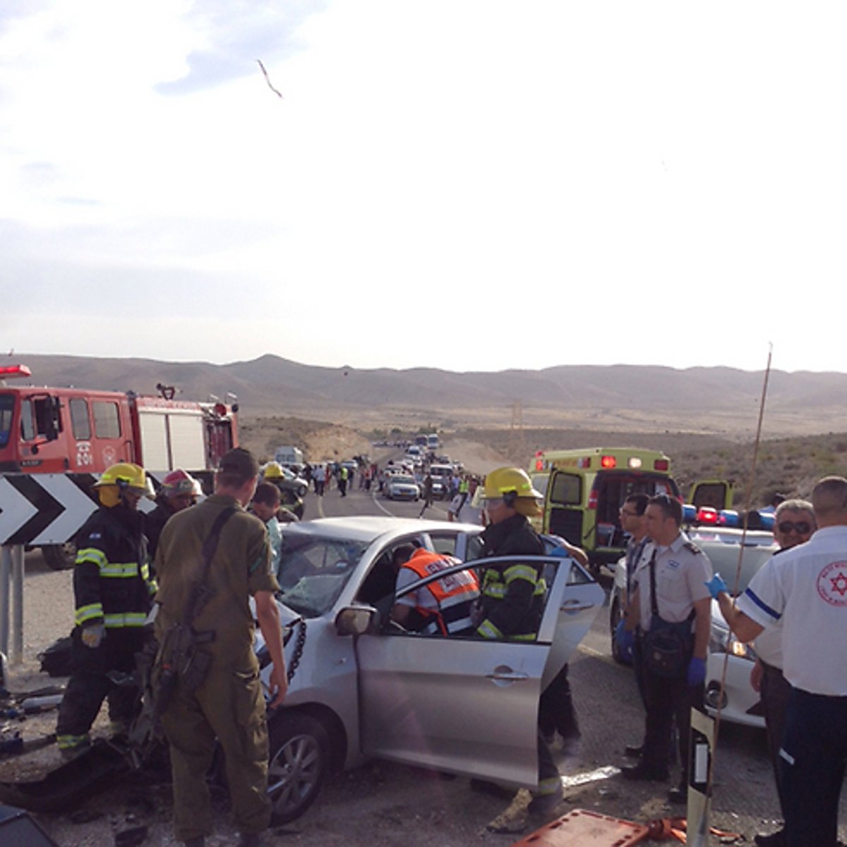 תיעוד: תאונת דרכים קטלנית בדרום