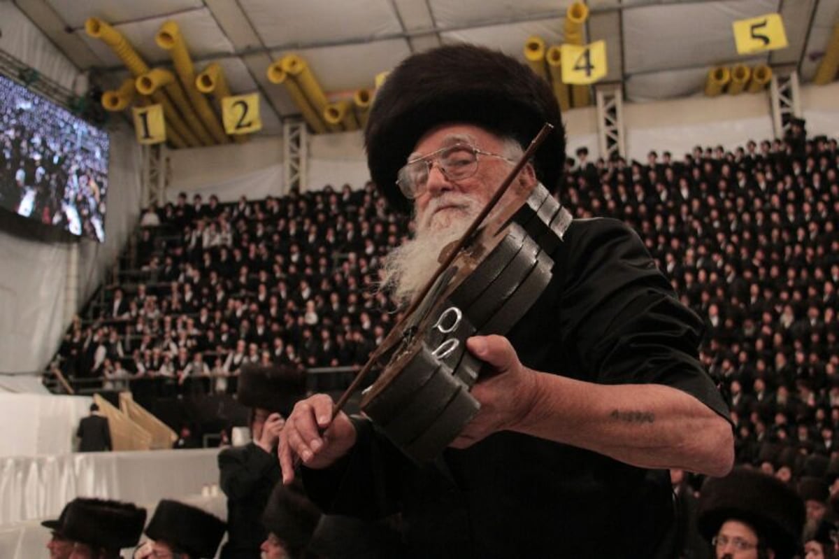 לקראת החתונה: שמחת ה"פארשפיל" בחסידות בעלזא • גלריה