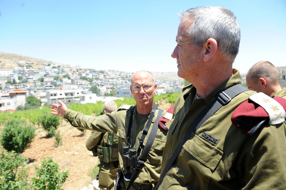 ניצן אלון והרמטכ"ל גנץ