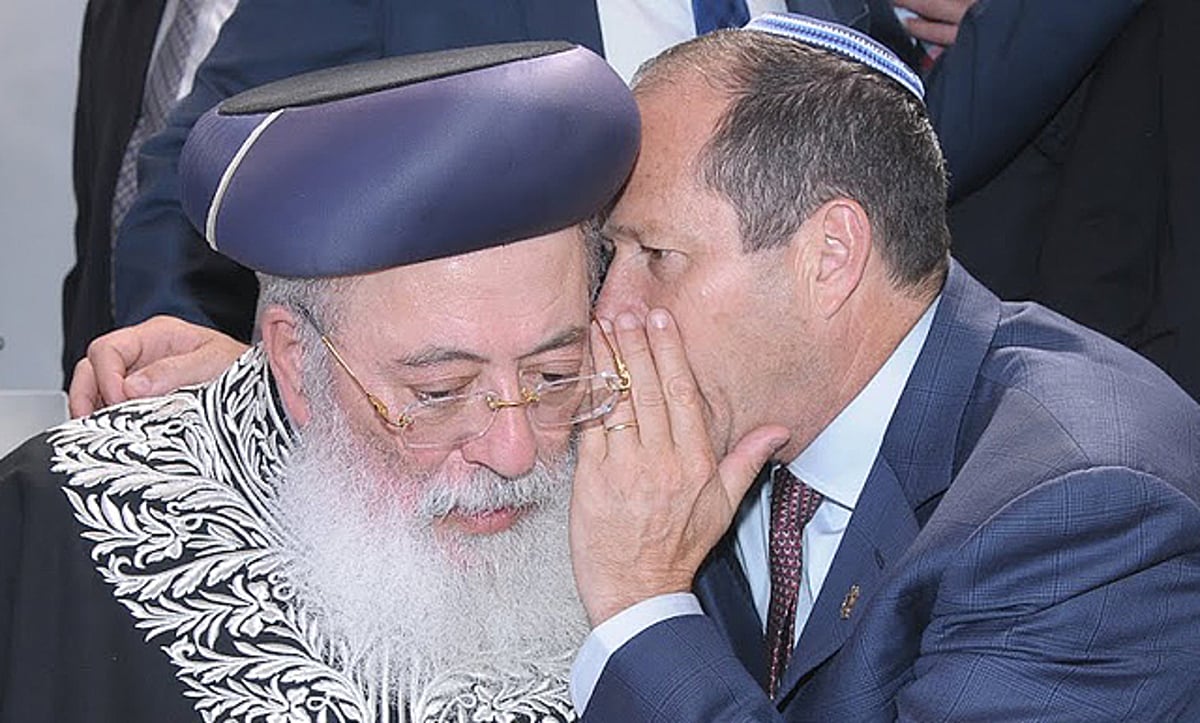 הגר"ש עמאר וניר ברקת