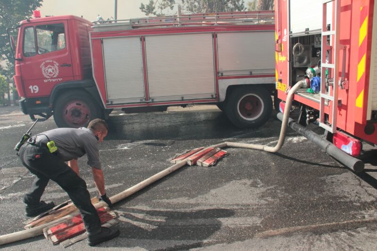 השריפה בירושלים: וידאו ותמונות