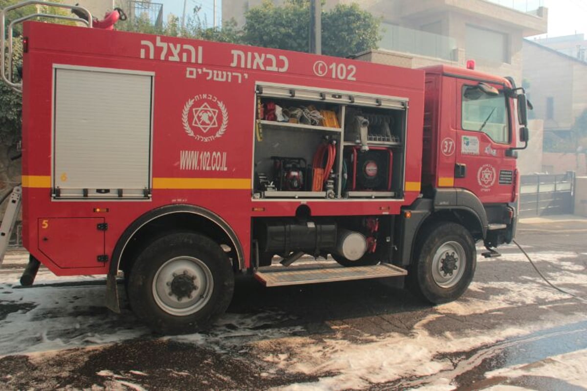 השריפה בירושלים: וידאו ותמונות