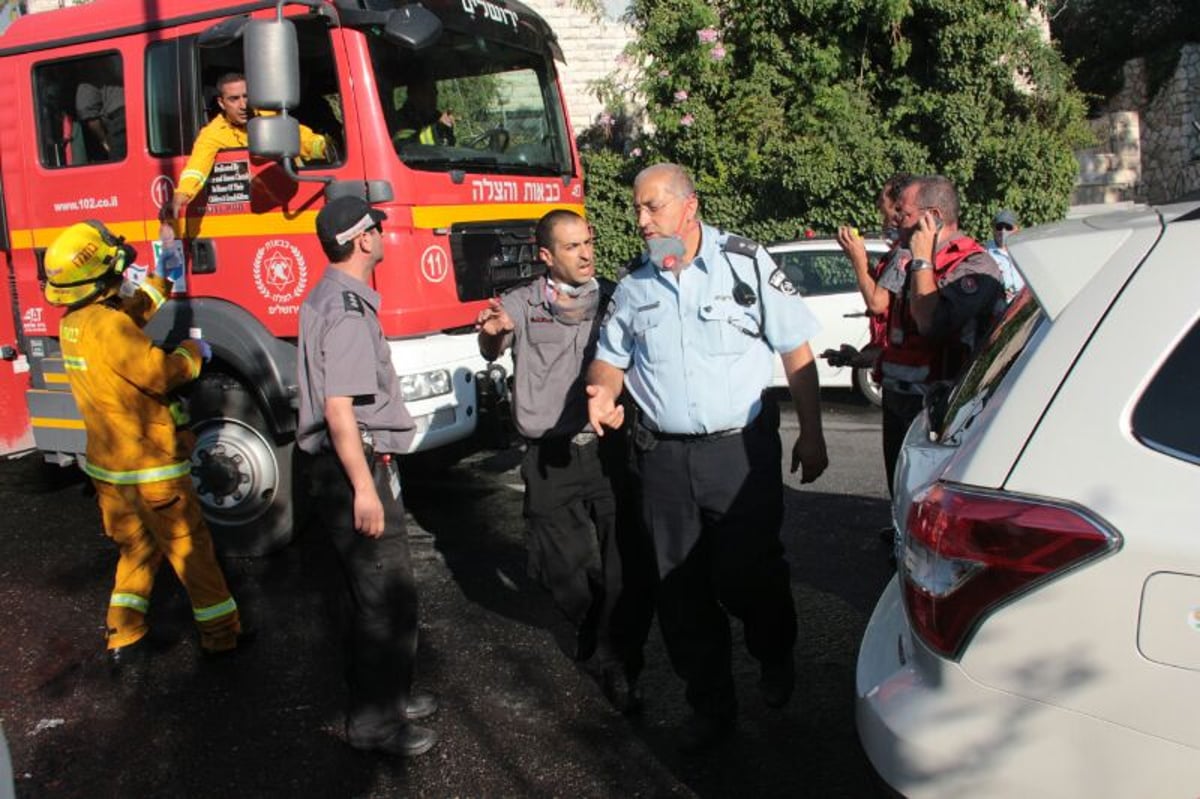 השריפה בירושלים: וידאו ותמונות