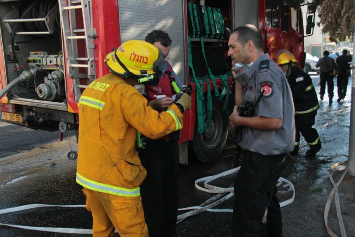 השריפה בירושלים: וידאו ותמונות