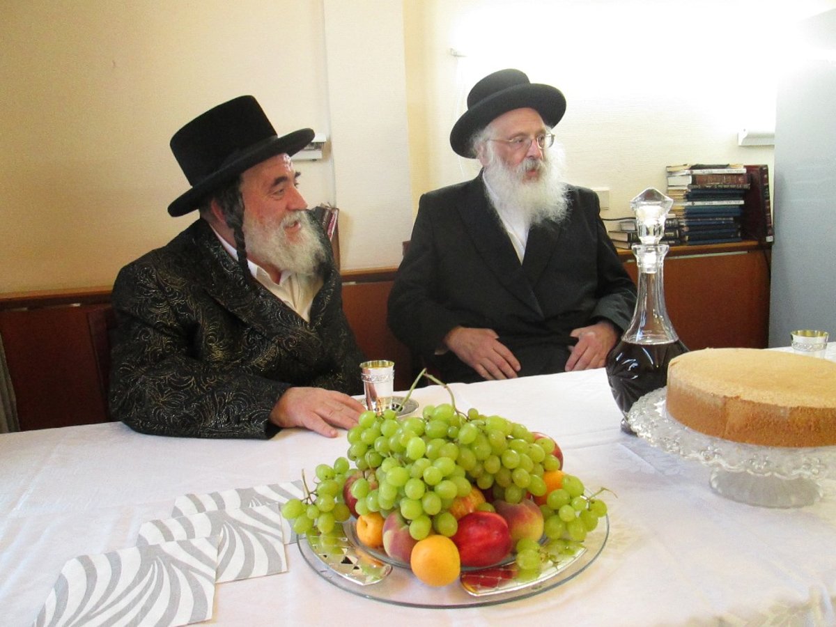 תיעוד: האדמו"רים מגור וויז'ניץ מבקרים את הרבי מהורדנקא