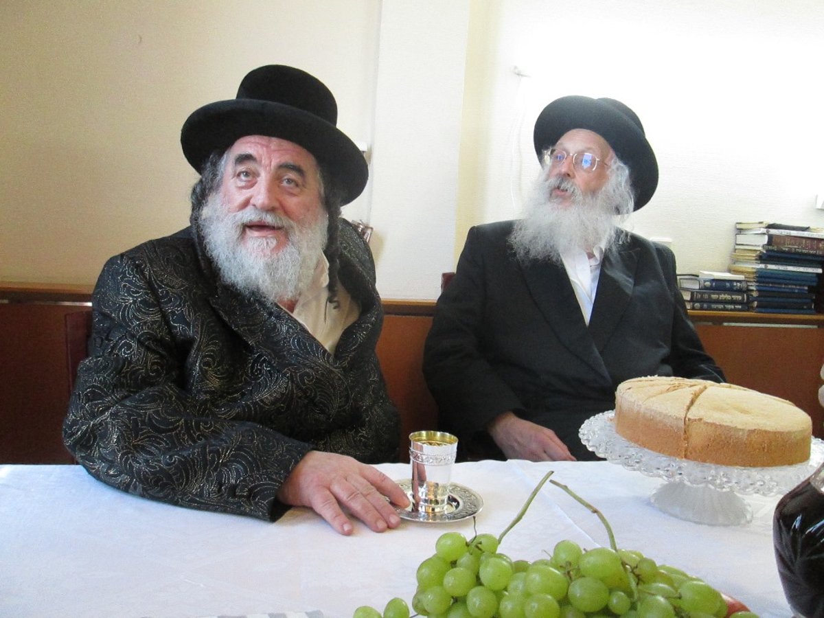 תיעוד: האדמו"רים מגור וויז'ניץ מבקרים את הרבי מהורדנקא