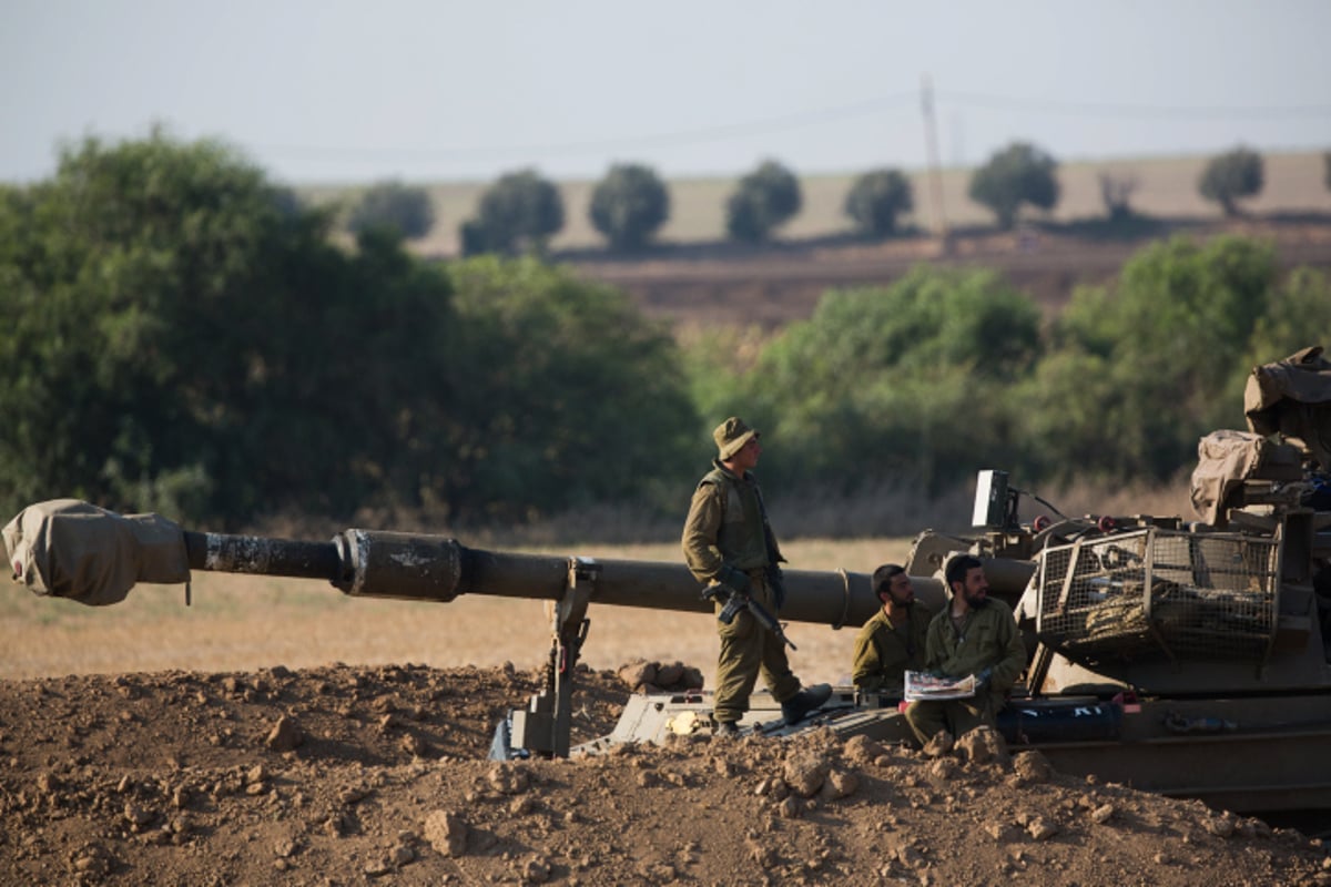 תיעוד מיוחד: פעילות חיל התותחנים ברצועת עזה