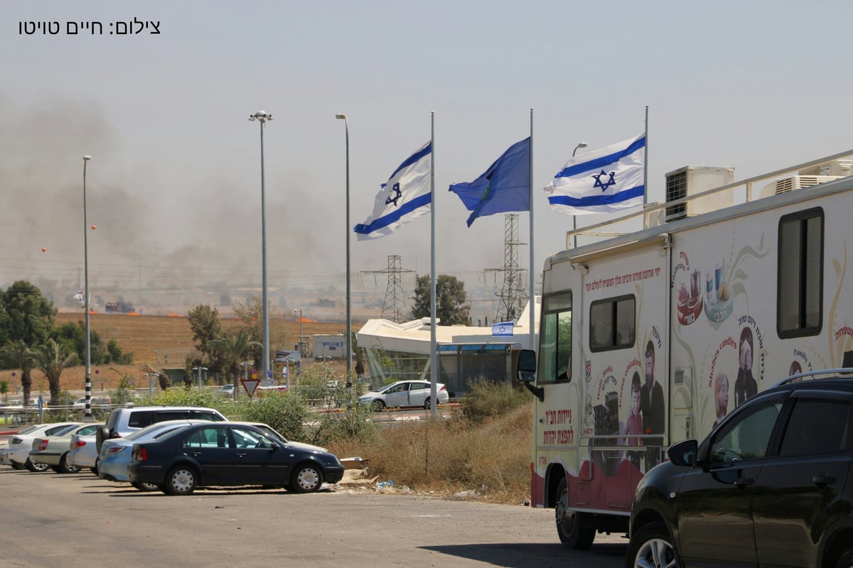 תיעוד: כך נראית נפילה בשטח פתוח