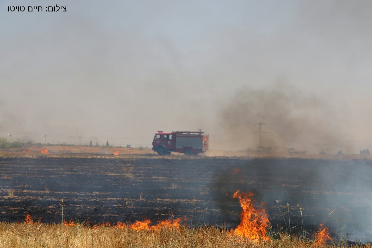 תיעוד: כך נראית נפילה בשטח פתוח