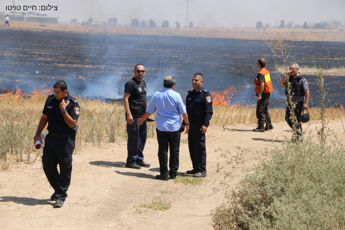 תיעוד: כך נראית נפילה בשטח פתוח