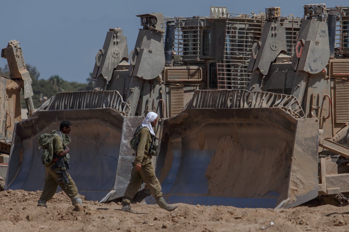 תמונות: לוחמי צה"ל יוצאים מעזה