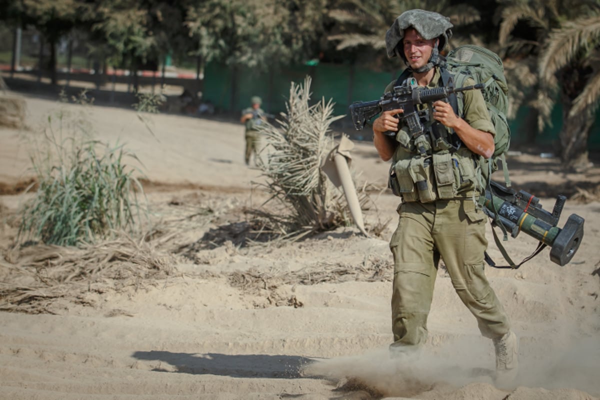 תמונות: לוחמי צה"ל יוצאים מעזה