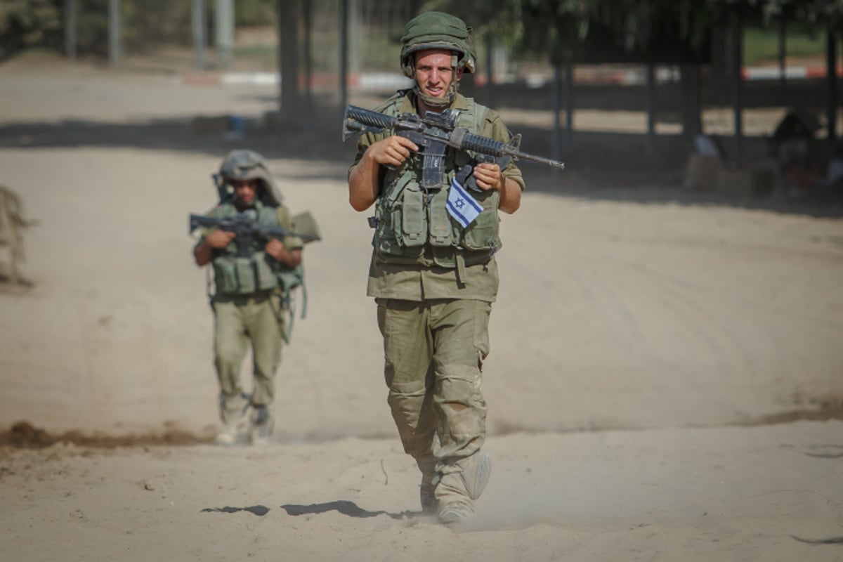 תמונות: לוחמי צה"ל יוצאים מעזה