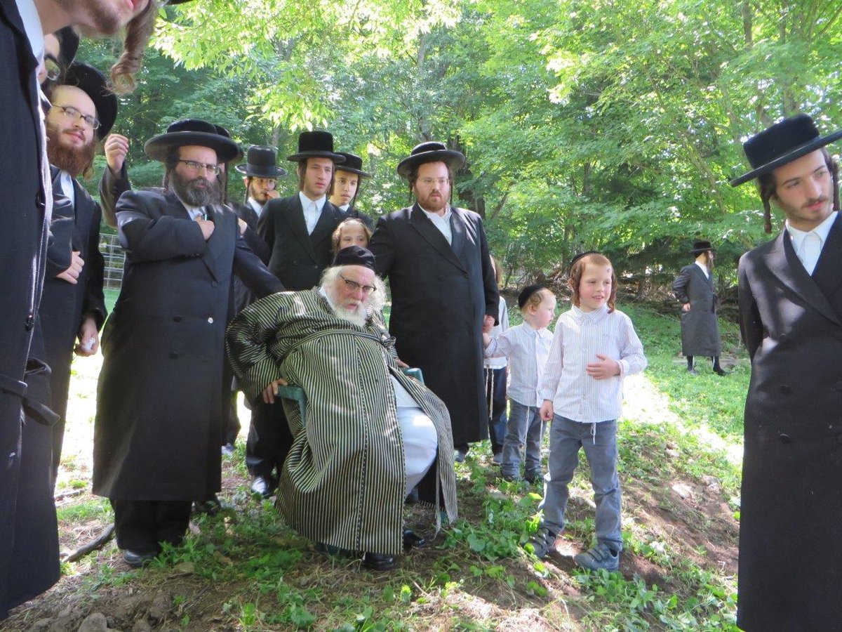 צפו בתיעוד: גאב"ד קארלסבורג שוחט כבש לראש השנה