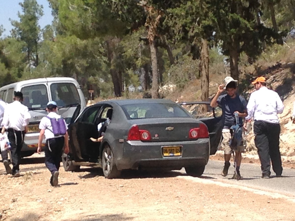 תמונות: החיפושים ביער ירושלים אחר אהרון סופר