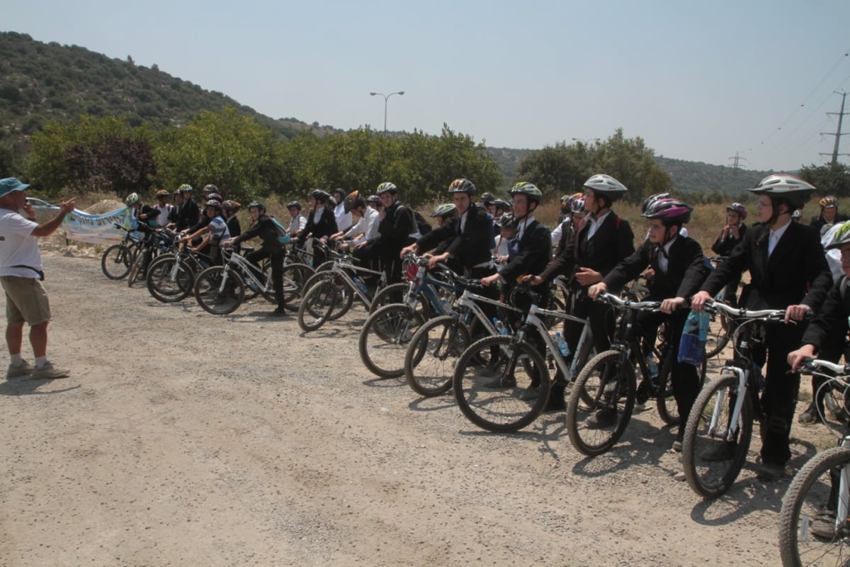 הטרנד בישיבות בית הזמנים: אופניים