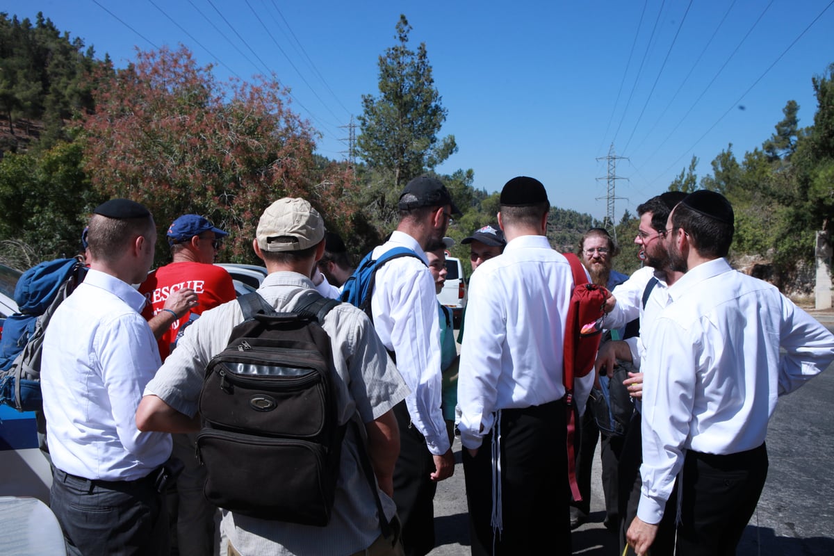 גלריה: מבצע החיפושים אחר הנעדר אהרון סופר