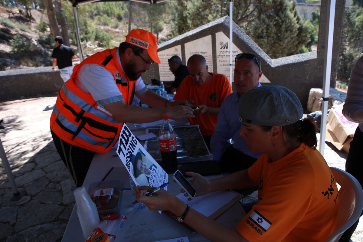 גלריה: מבצע החיפושים אחר הנעדר אהרון סופר