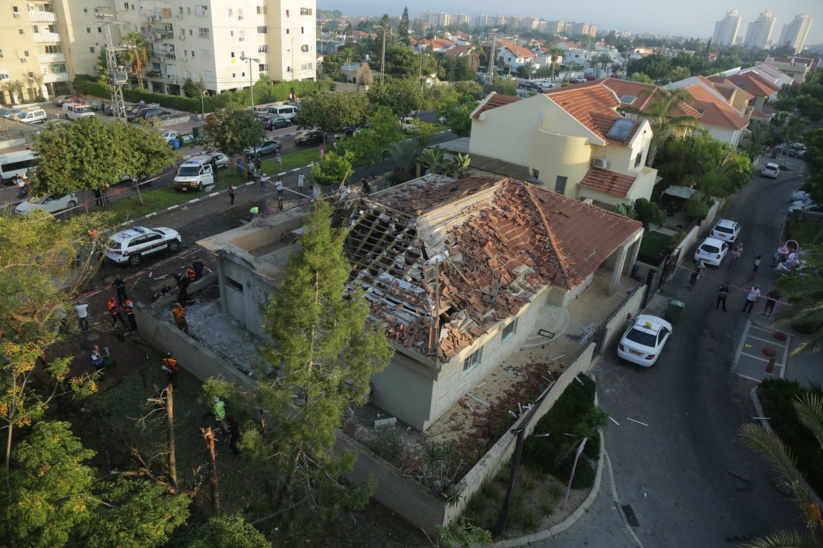 הנס של משפחת כהן באשקלון: 50 דירות ניזוקו, 28 נפצעו קל • תמונות