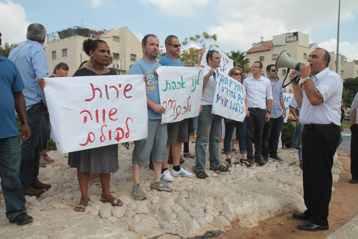 תיעוד: העימות סביב בית הספר בבית שמש