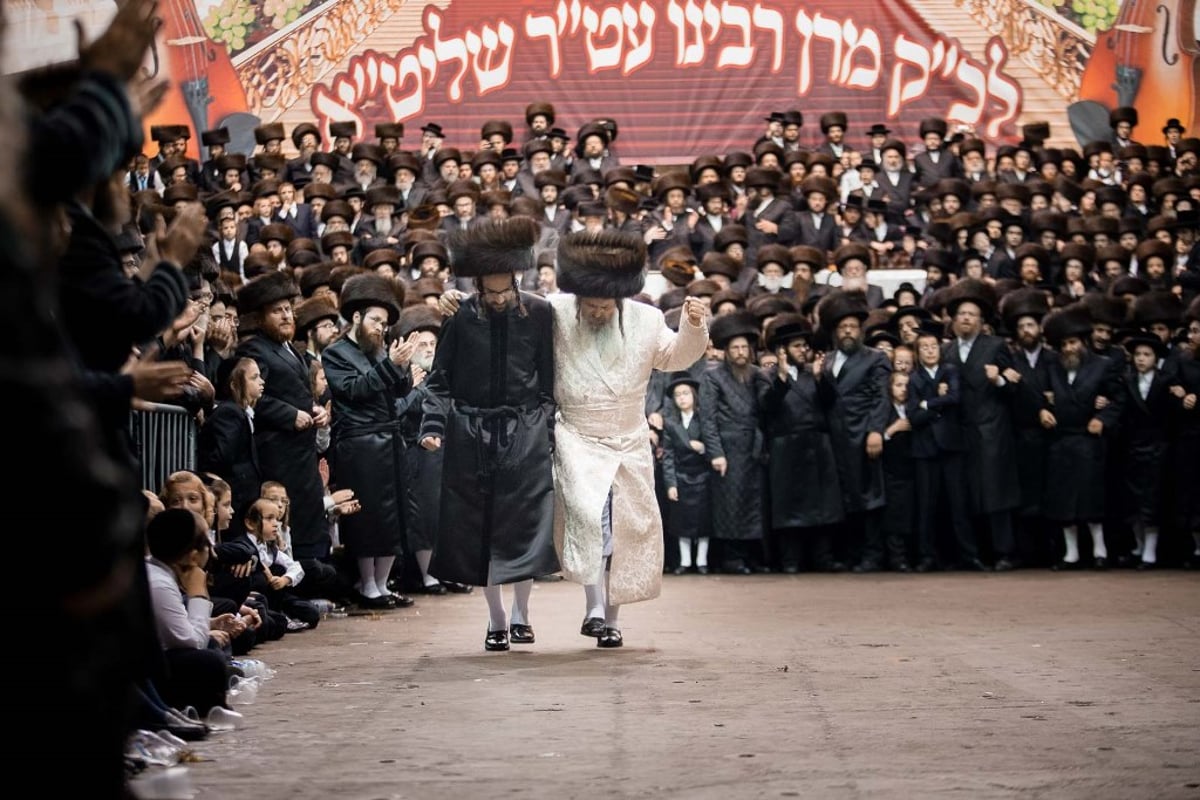 תיעוד ענק: חתונת נכד האדמו"ר מהרי"י מסאטמר