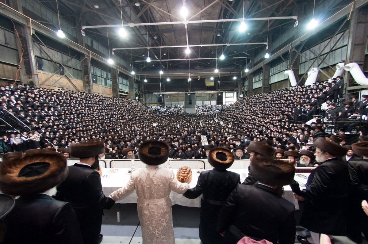 תיעוד ענק: חתונת נכד האדמו"ר מהרי"י מסאטמר