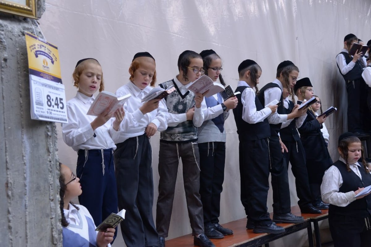 לקראת יום הדין: עם ישראל מבקש סליחה • תיעוד ענק