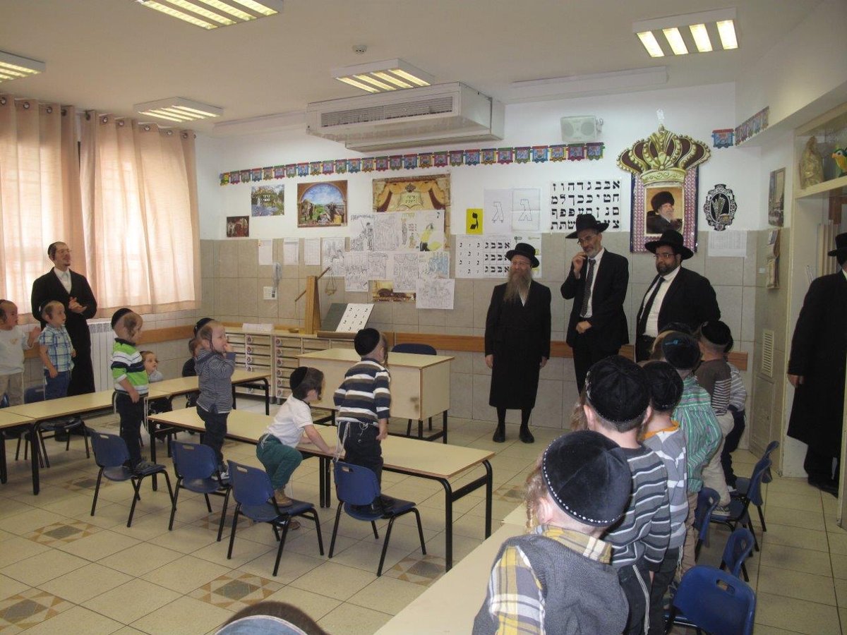 תיעוד: צביקה כהן ביקר בת"ת בעלזא