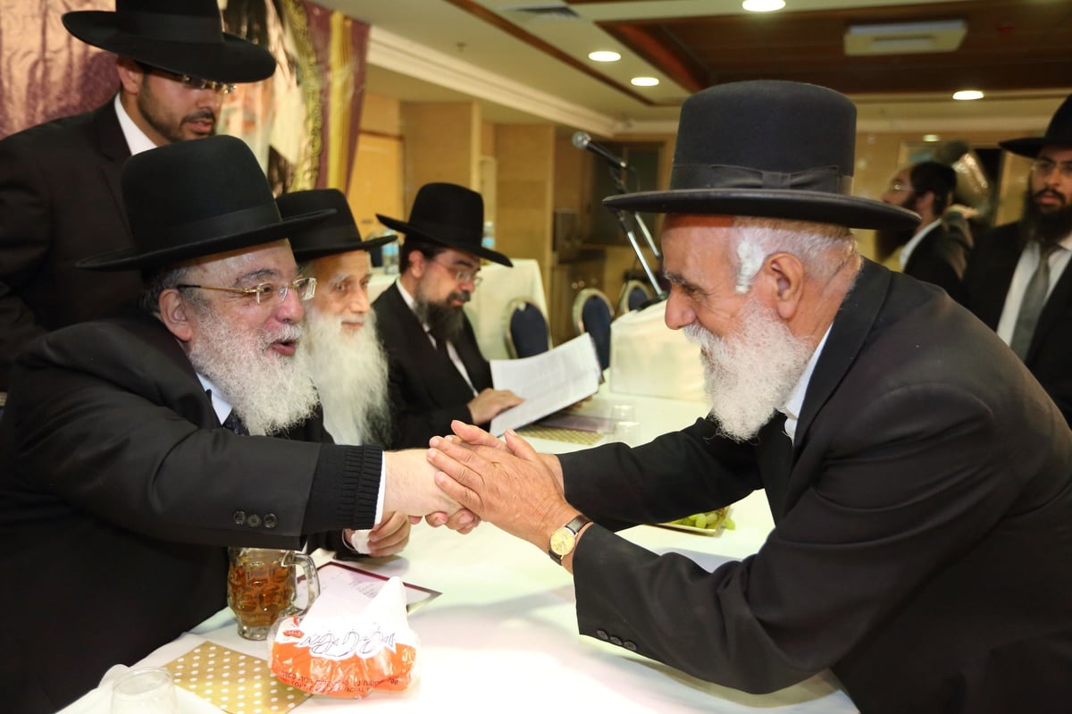 ראשי ישיבות ספרדים התכנסו לכבוד הוצאת הספר "אור לציון" חלק רביעי