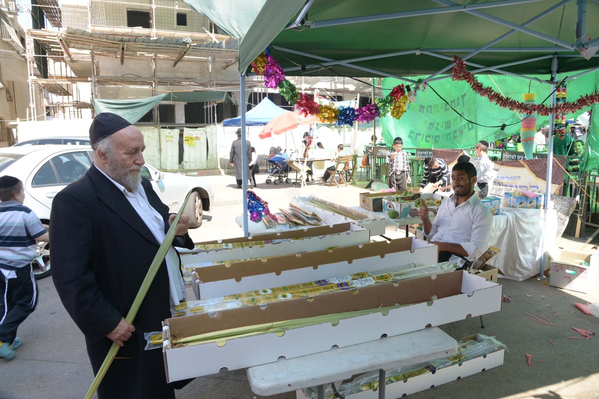 הגלריה של גולדשטיין • ערב חג הסוכות בבני ברק