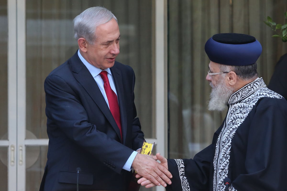 ענה בחיוב למכתבו. נתניהו והגר"י יוסף