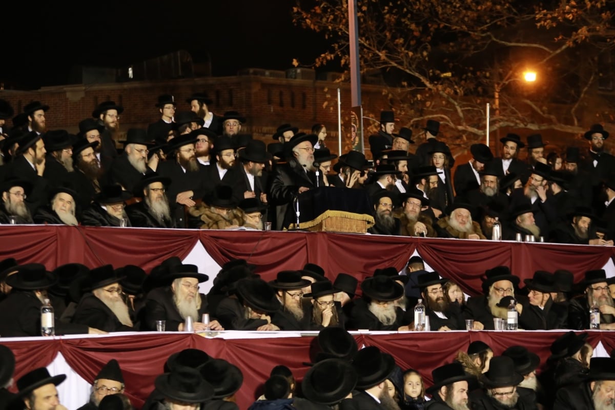 גאב"ד 'העדה החרדית' כבש את ניו יורק • תיעוד ענק