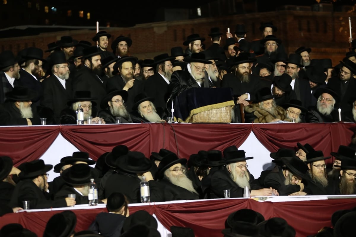 גאב"ד 'העדה החרדית' כבש את ניו יורק • תיעוד ענק